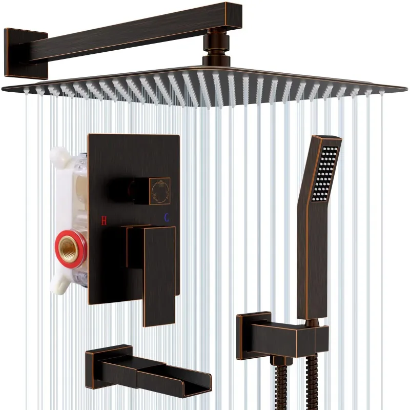 

16-Inch Concealed Shower Set Accessory Set Three Functions