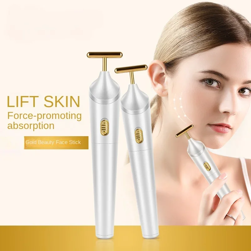

2025 Face Sculptor LED Light Therapy Beauty Stick Sonic Ion Vibration Facial Massager for Skin Tightening And Face Lifting