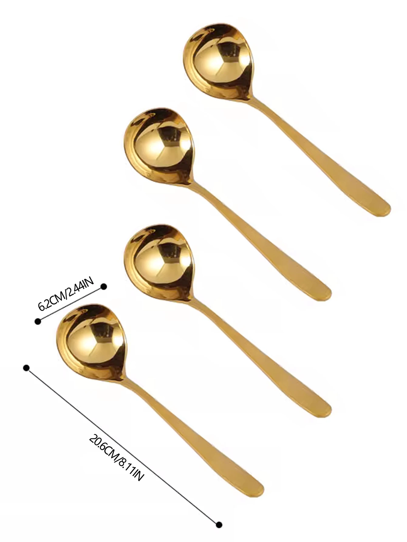 Variant: 6Pcs-Gold