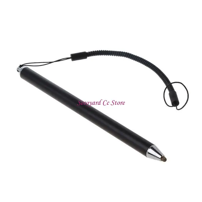 N3UC Creative Anti-lost Lanyard for Touch Screen Pen Fibre Mesh Micro Fiber Tip Pen Fit for Smart Phone for
