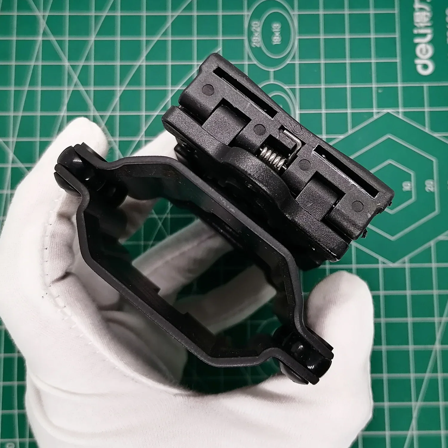 Kydex-Scheide mit Schnellverschluss, Holster, Taschenlampe, Gürteltasche, taktische Tragetasche für LOOP GEAR SK05 PRO (Taschenlampe nicht enthalten) – Detail 4