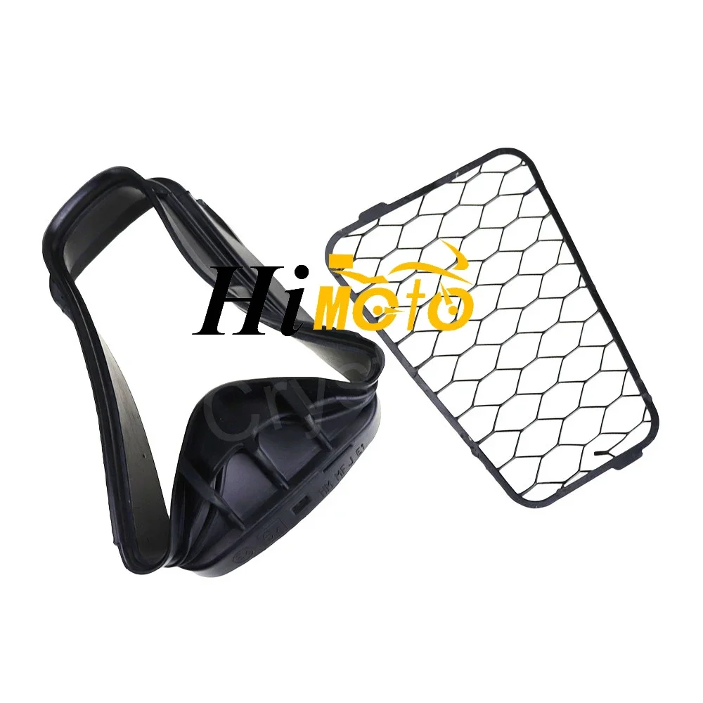 Motorcycle Black Fresh Air Intake Tube Duct Mesh Grill For Honda CBR600RR CBR 600RR CBR 600 RR 2007 2008 2009 2010 2011 2012