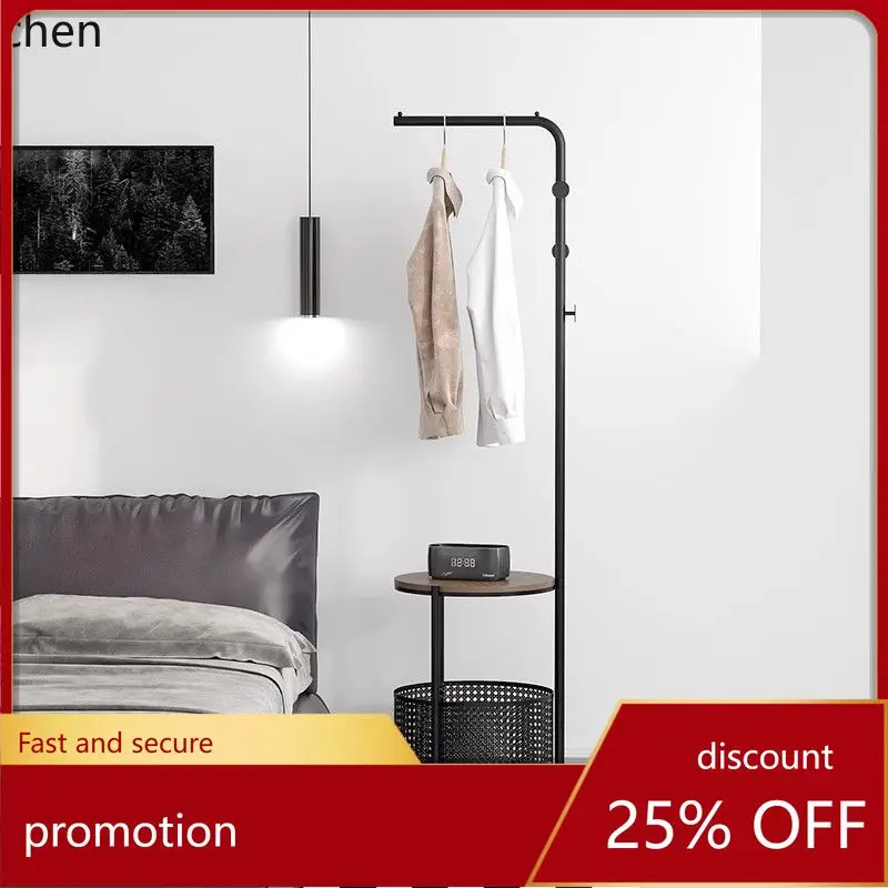 

CZ Coat Rack Floor-standing Clothes Rack Bedroom Corner Household Mobile Clothes Hanger