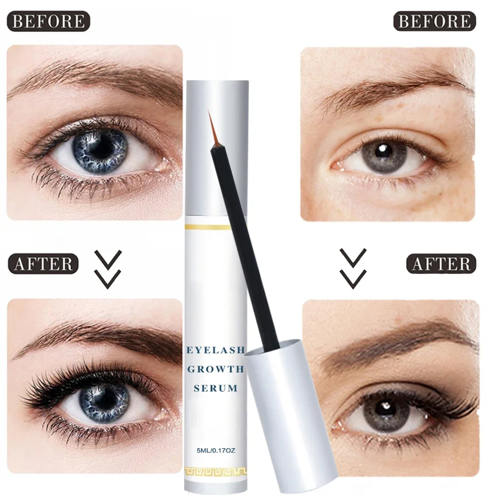 1/2/3Pcs Eyelash Growth Serum Rising Longer Thicker Eye Lashes Eyebrow Growth Treatments Serum Lift Lash Enhancer Cosmetics