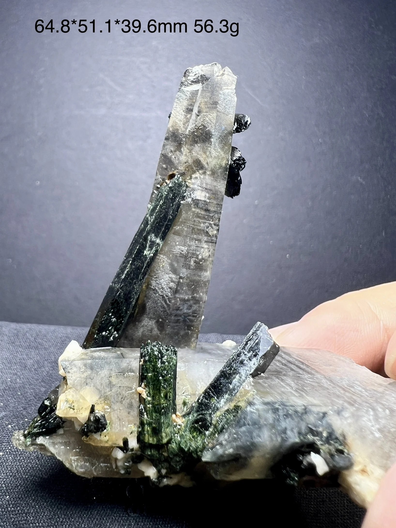 

Selected natural Malawi neonite rare mineral raw stone coexisting crystal specimen collection display item science