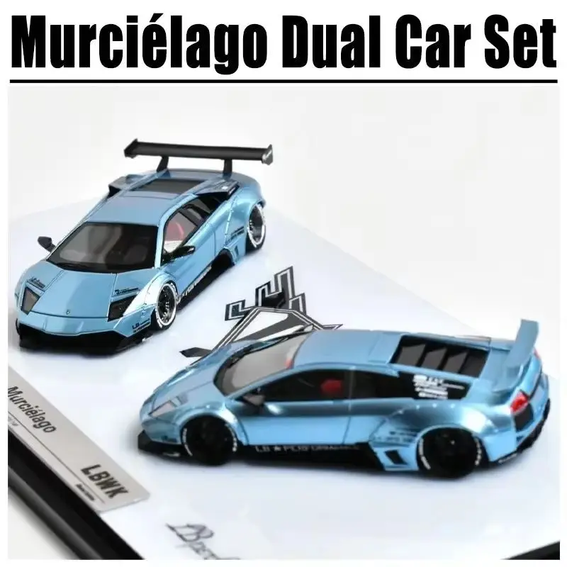 

LB Works 1/64 Murciélago Dual Car Set Resin Toy Diecast Metal Model Gifts