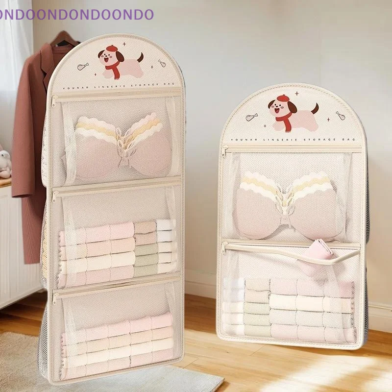 

Superior-Quality, Space-Efficient Hanging Wardrobe Organizer; Perfect for Storing Socks and Undergarments in Home or Dormitory