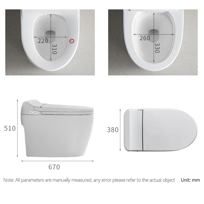 Автоматическая унитаза WaterMark для смыва ног, цельная керамическая напольная интеллектуальная ванная комната, туалет, умные туалеты