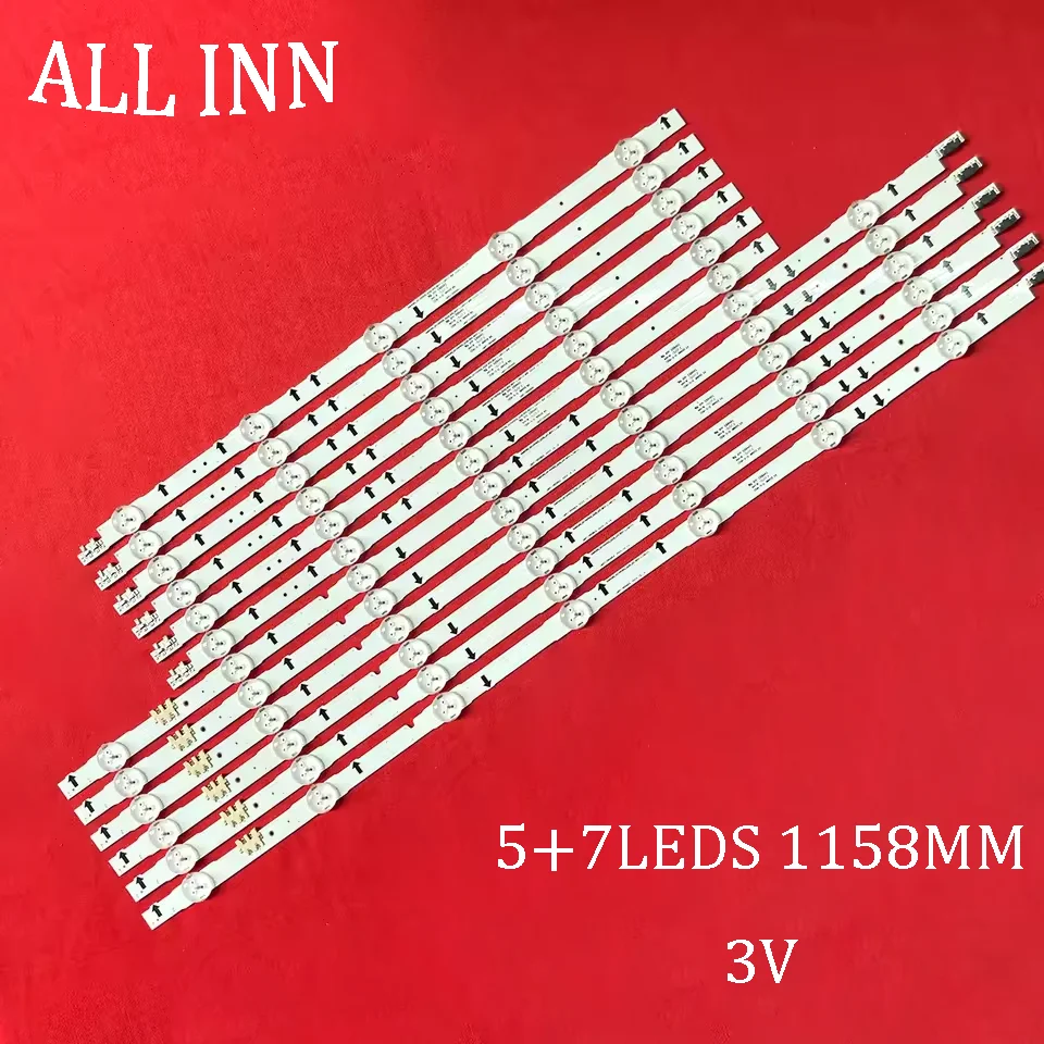 

Светодиодная лента подсветки для UE55H5500 UE55H6200 UE55H6400 UE55H6500 UE55H6290 UE55J5100 UE55J5200 UE55J5600 UE55J6300 UE55H6670