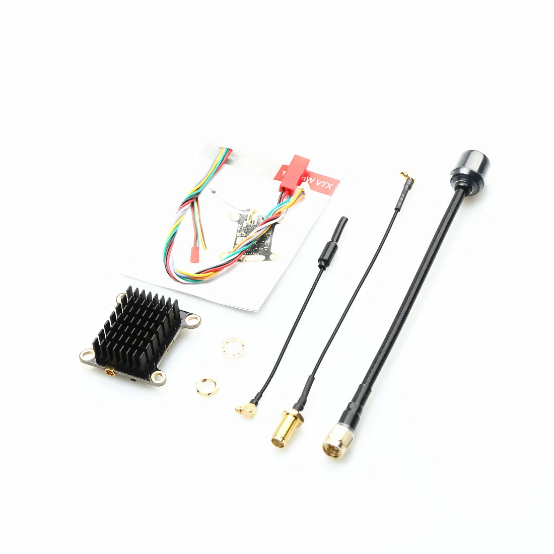 VTX Transmitter for Tracker 5.8G 1.6W image transmission 48 frequency point long distance crossing