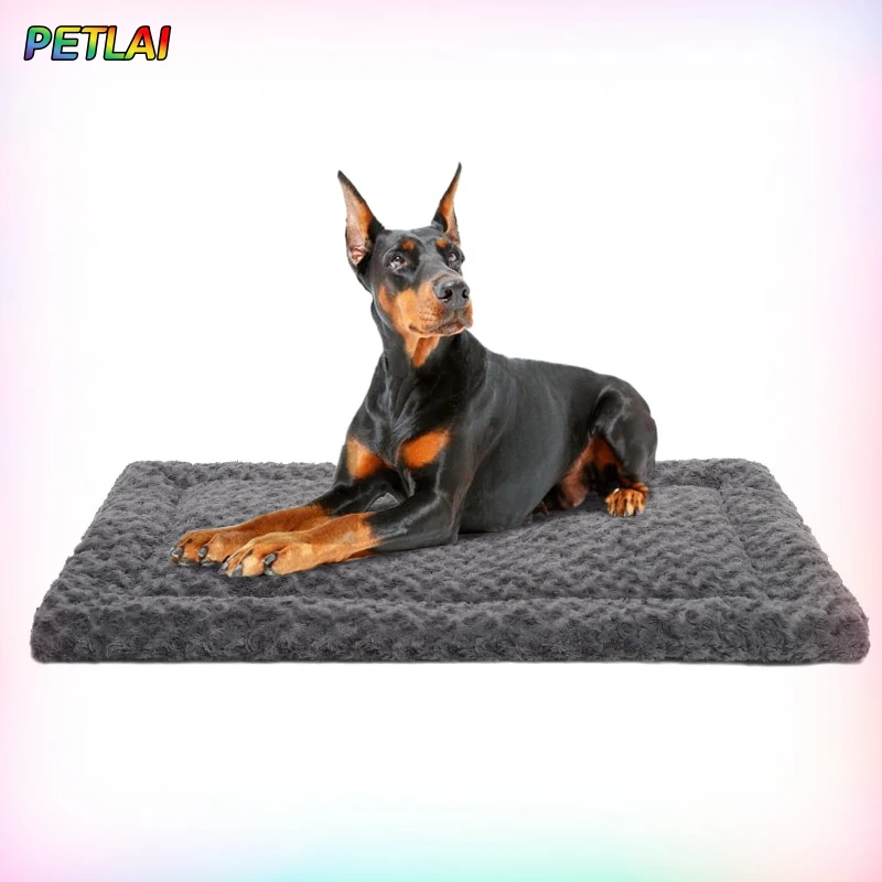 

Универсальный всесезонный двусторонний коврик для собак из розового вельвета, матрас для сна для кошек и собак, теплый и дышащий, премиум-дизайн.