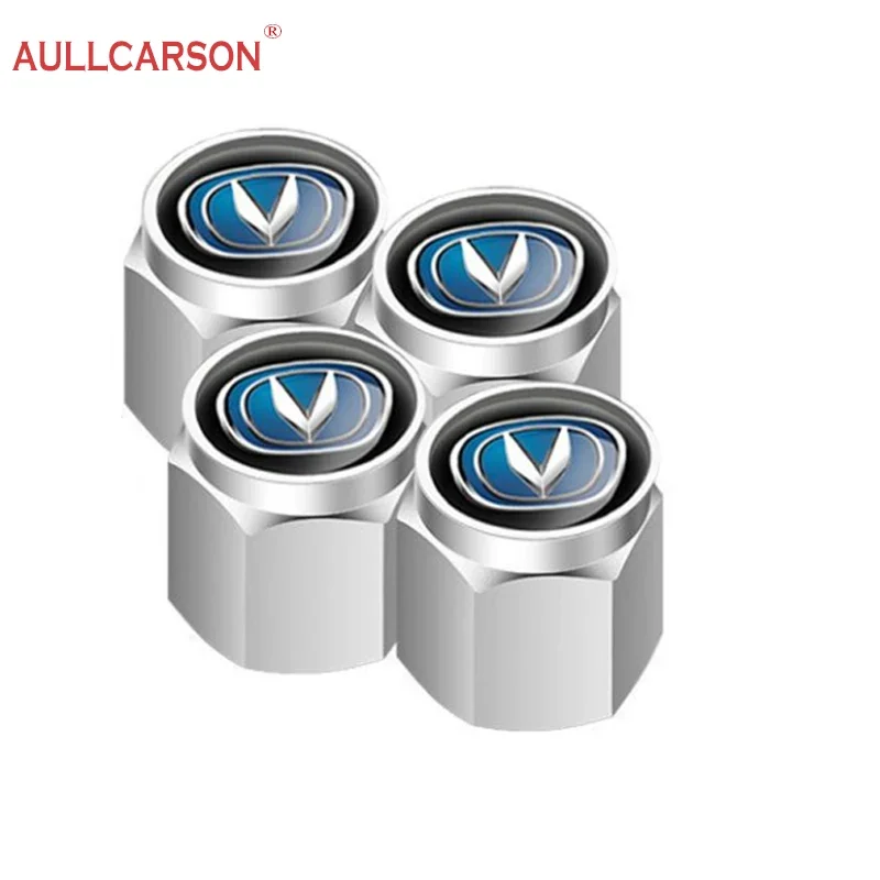 For Changan CS55 CS75 Plus CS85 Unik Univ Unit Alsvin EADOplus Lamore CS35 Car Wheel Tire Air Valve Caps Stem Cover Accessories