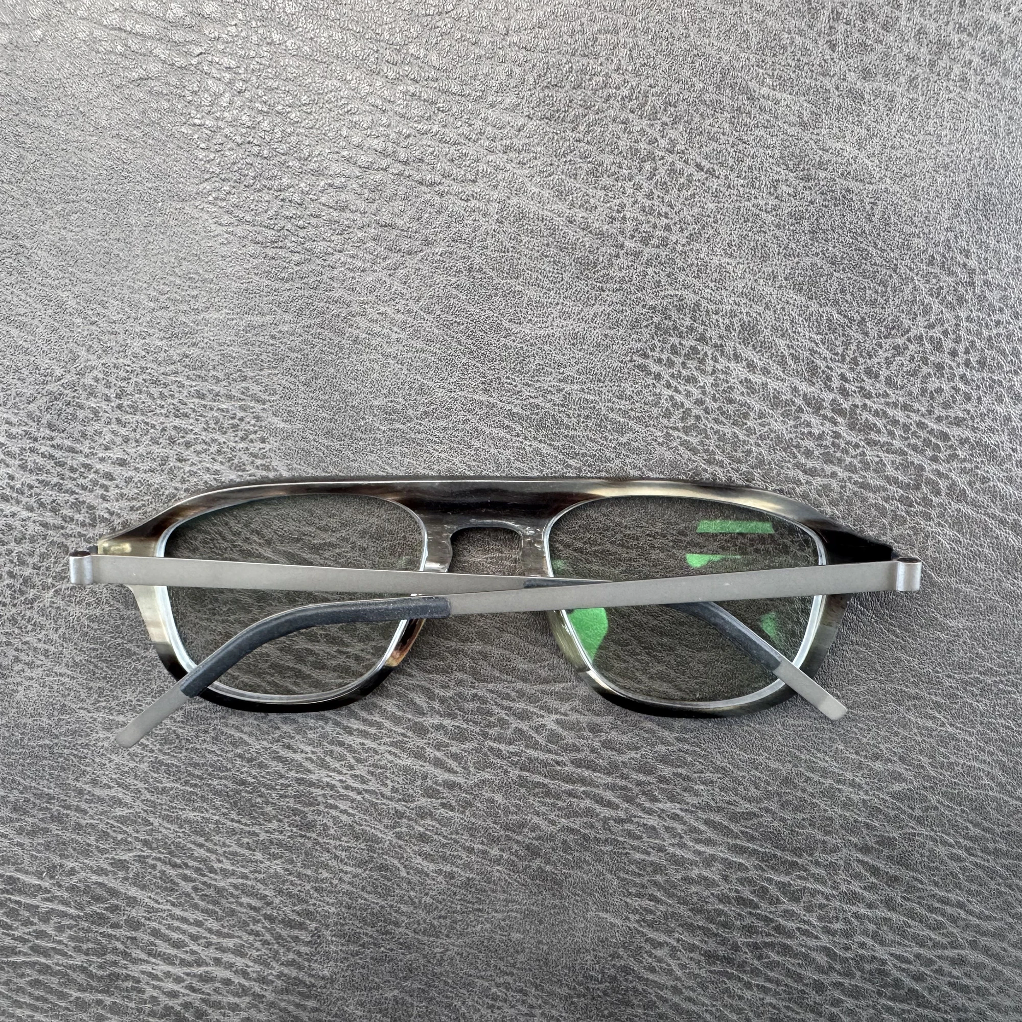 Eyeglass Frames Aviator Unique Vintage Retro Big Face Handmade Natural Horn Prescription Eyeglasses Reading Men's Glasses Frame