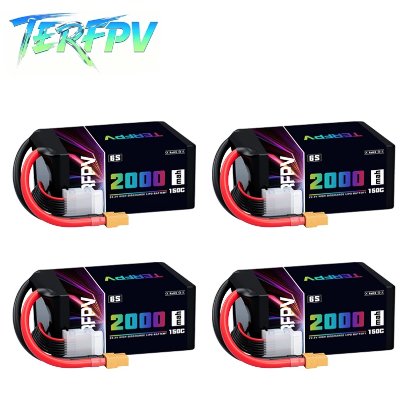 TERFPV Batería LiPo FPV XT60 para dron quadcopter - imagen 4