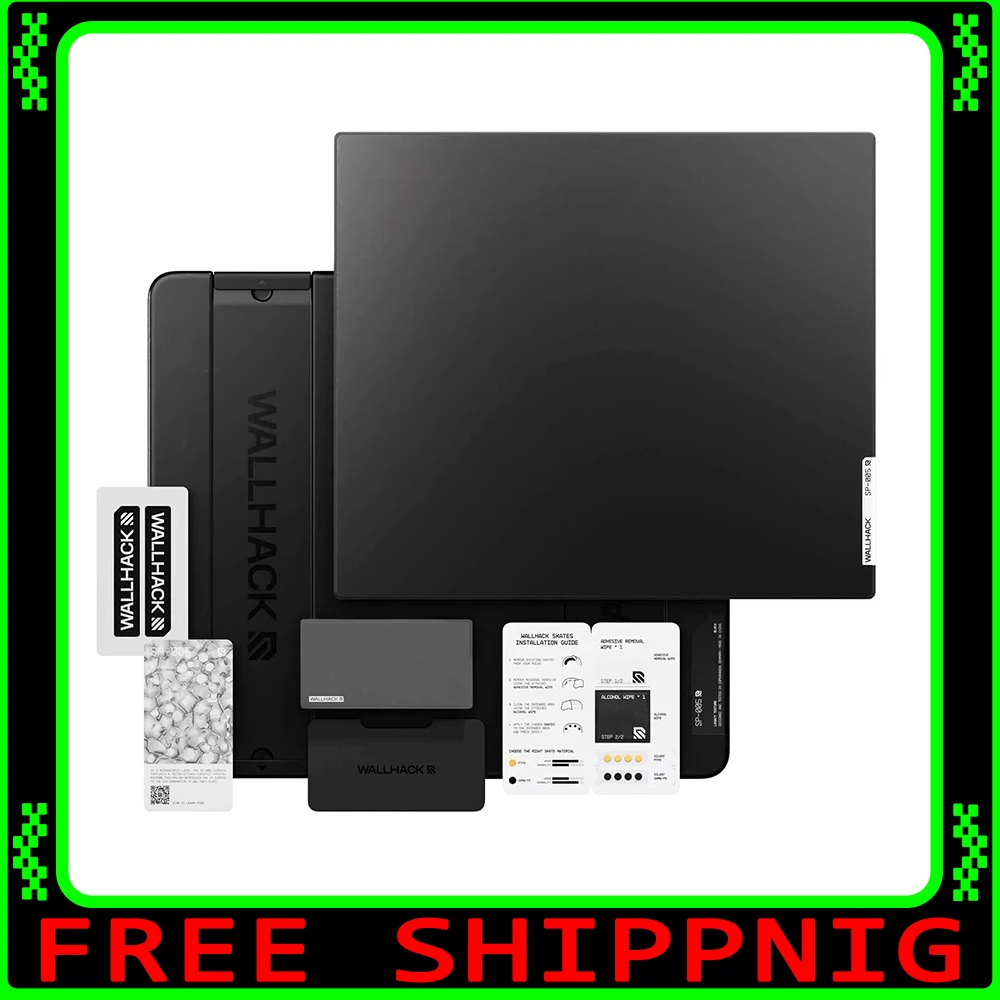 

Коврик для мыши WALLHACK SP 005 из стекла, для FPS, высокоскоростной, без покрытия, прочный, с текстурой микроэтчинга для APEX, CSGO, Valorant