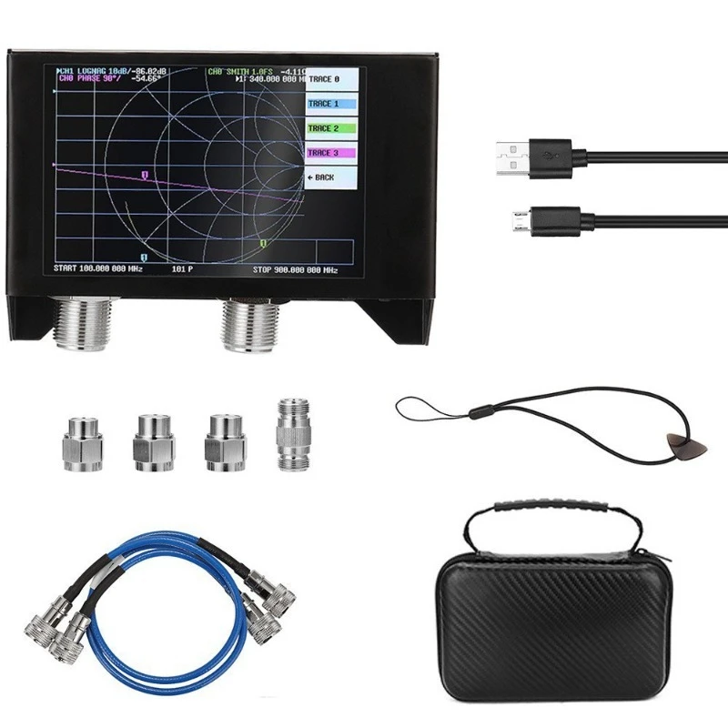 4-Inch vector network analyzer SAA-2N measurement range 50KHz-3GHz