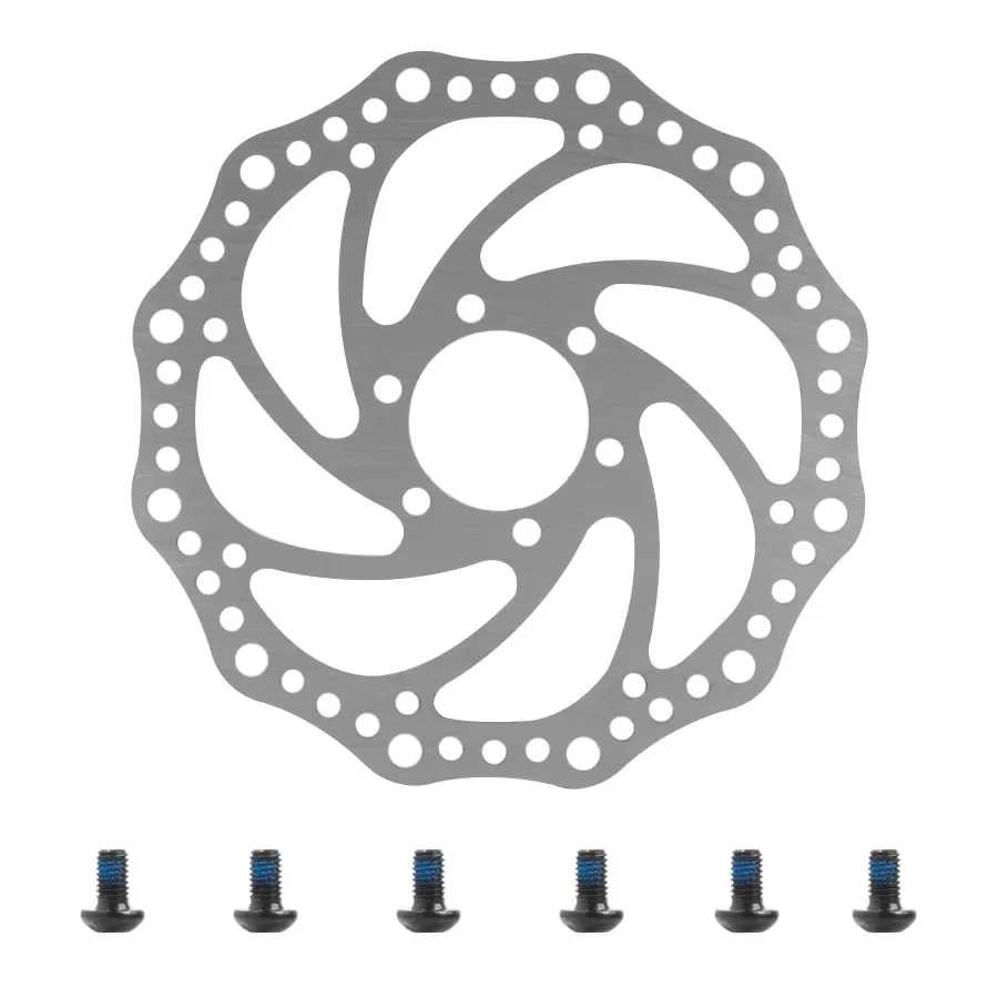 Disco de freno de 160mm para Dualtron Thunder Ultra DT3 SPIDER Victor Storm Rotor, pastillas de freno de disco de acero inoxidable para patinete eléctrico