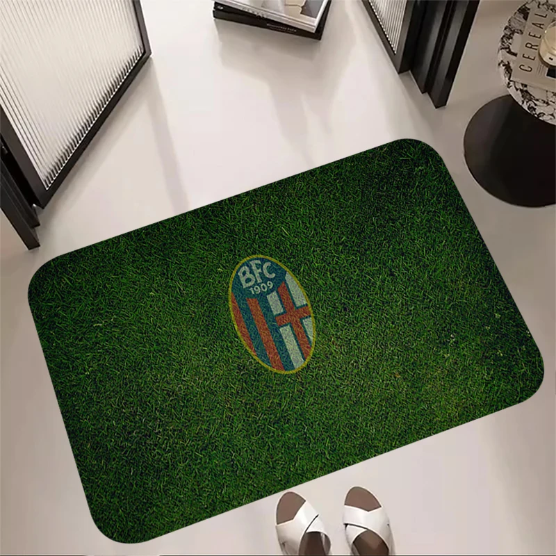 Entrance Doormat football Corridor Carpet Living Room Rugs Foot Carpets Bath Rug Floor Mat Bologna Football Club 1909 Non-slip