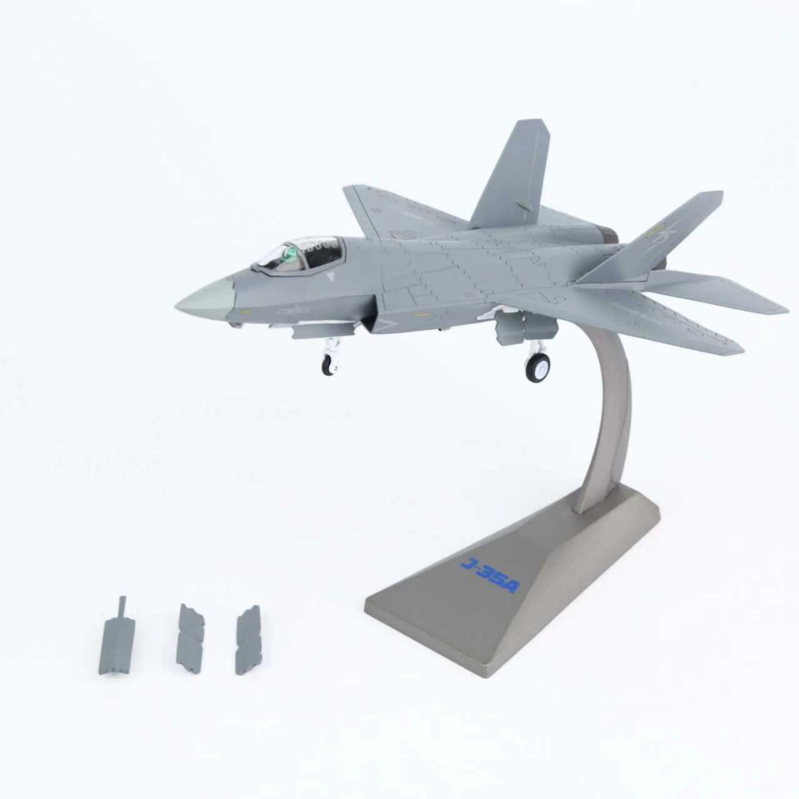J35A 1/72 Scale (Including Base) Scale Metal Airplane Model Home Placement, Collection and Decoration Creative Gift