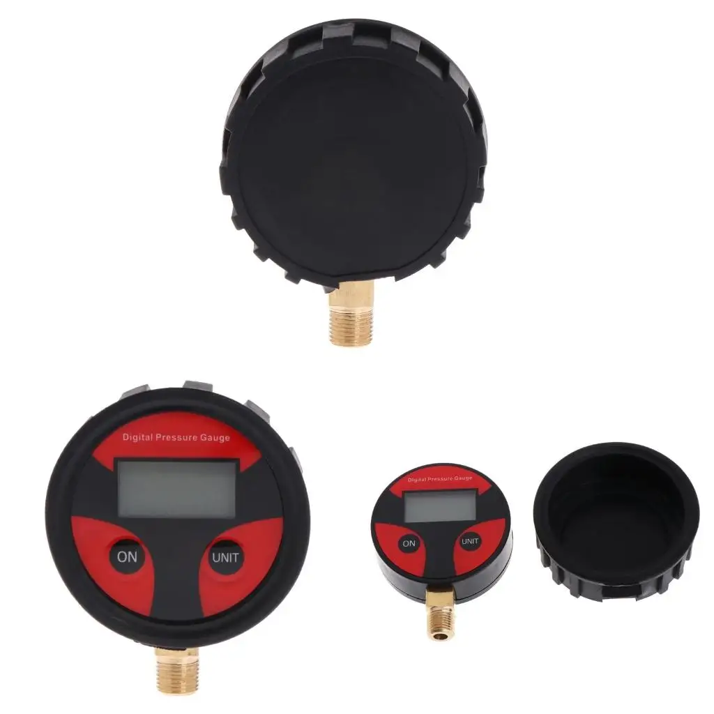  Digital Tire Pressure Gauge Night Available Heavy Duty 0-200 PSI Battery Operated for Automobiles Trucks Motorcycles