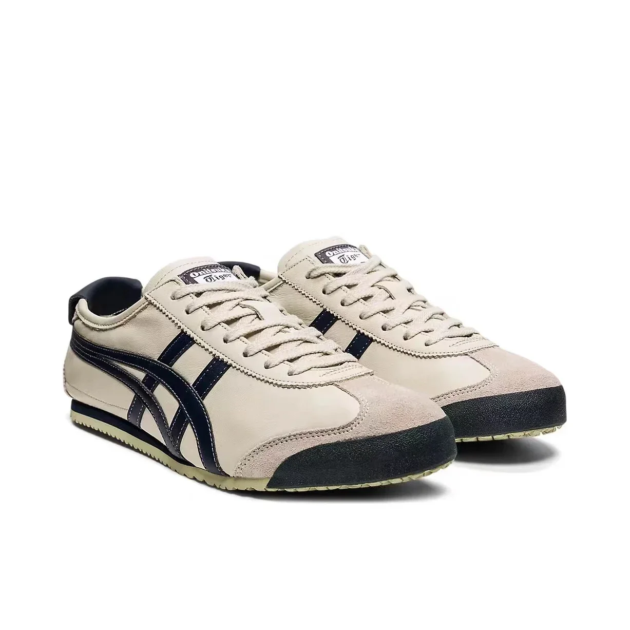 Onitsuka Tiger MEXICO 66 Sapatos de skate para homens e mulheres, tênis baixo para exterior