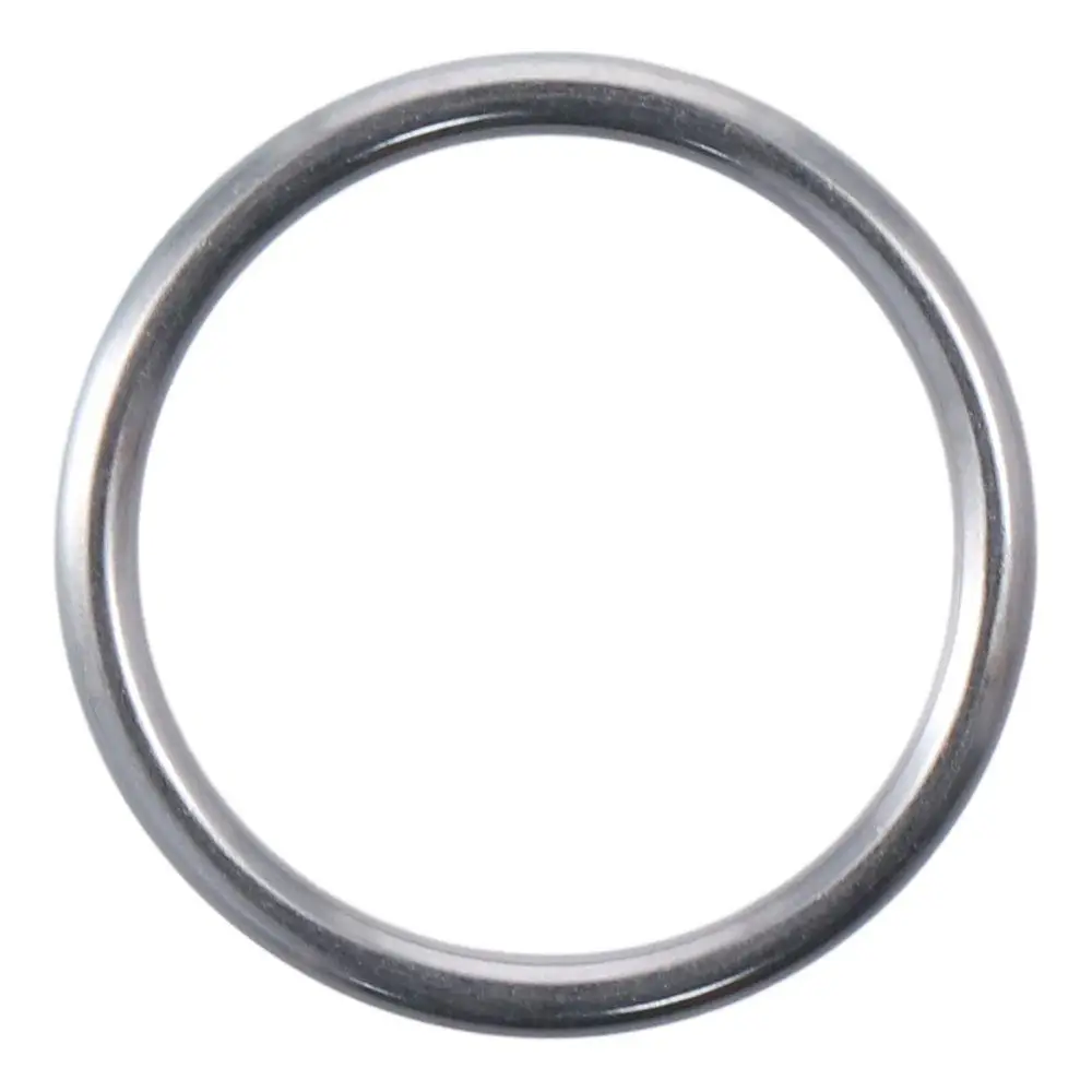 Multi Purpose Welded Steel Rings 304 Stainless Steel O-circle Ring 45mm Hang Round Ring Iron Ring Hanger Diving Pet Accessory