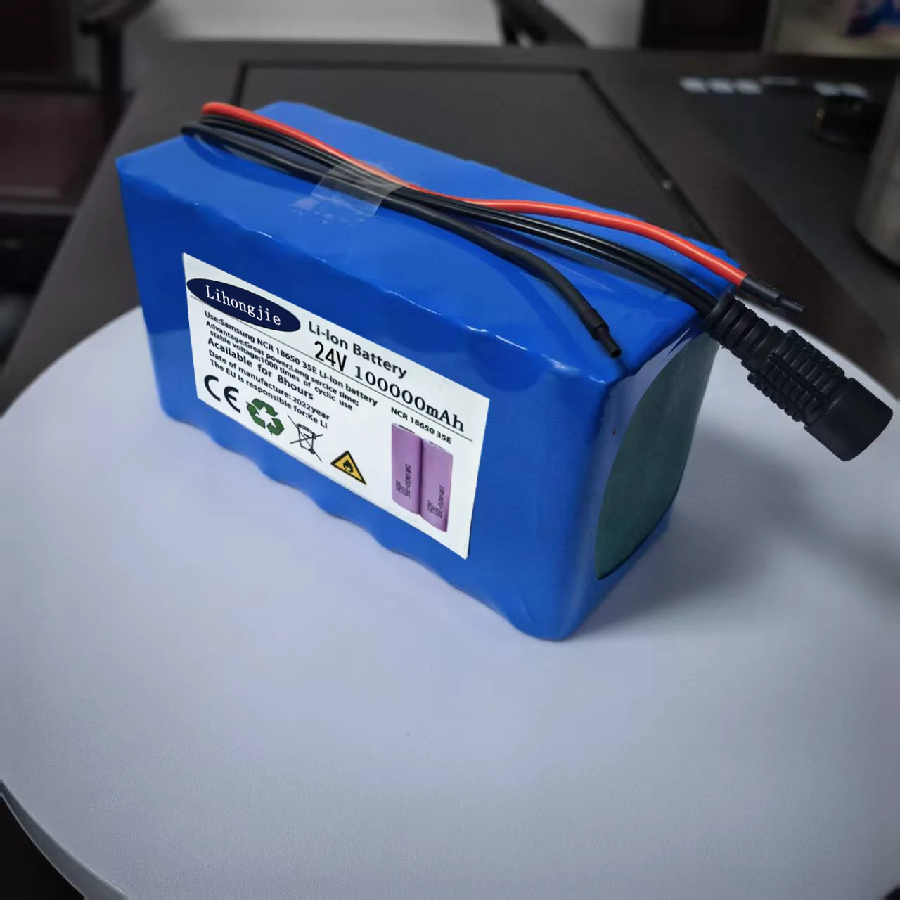 7s3p 24V100Ah BMS protección 18650 batería de litio 29.4v350W500W batería de silla de ruedas eléctrica paquete de batería de litio móvil