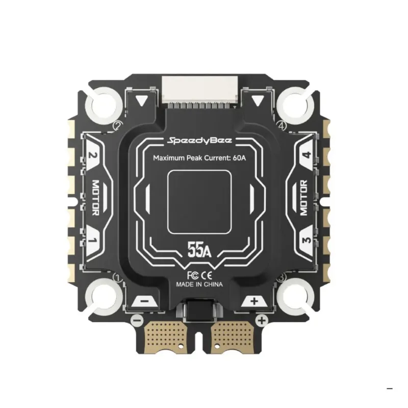 SpeedyBee F405 V5 Flight Controller & 50A ESC Stack | With Bluetooth WiFi App for Betaflight FPV Drone Racing