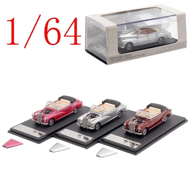 

Литая под давлением Mortal, масштаб 1/64, модель автомобиля Mercedes-Benz из сплава, Benz 300D, трансформируемые игровые транспортные средства, игрушки для мальчиков, подарок, оригинальная коробка