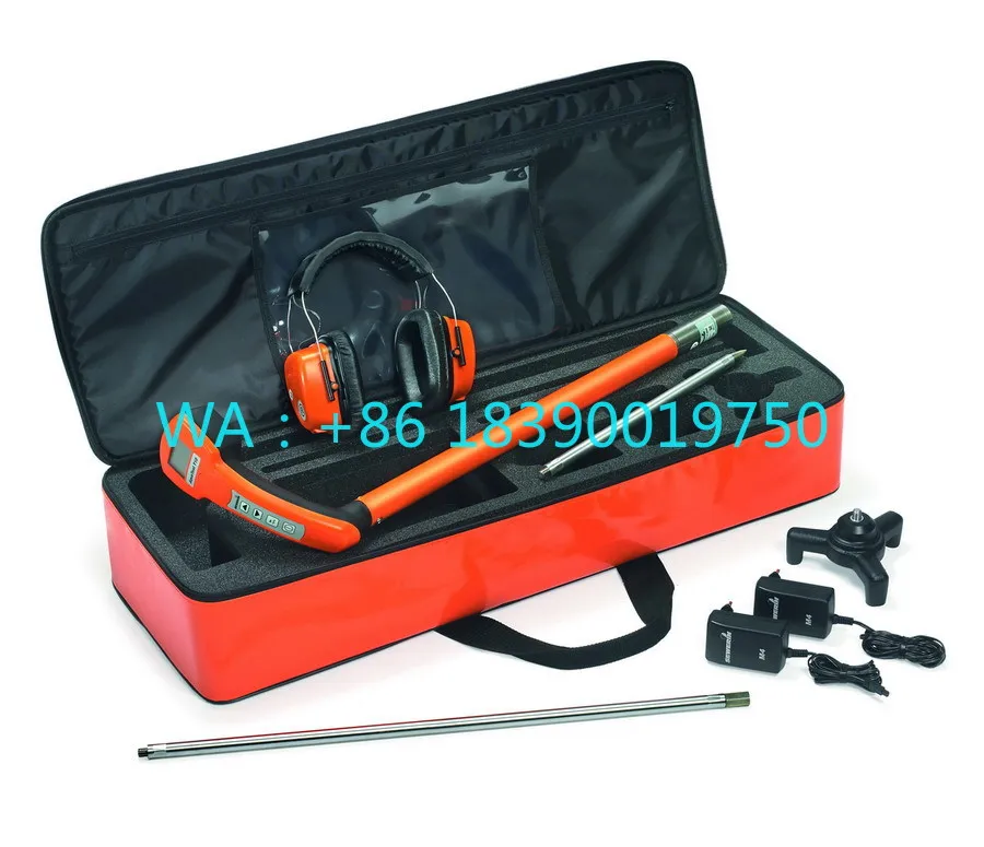 AquaTest T10  Water Leak Location Using Acoustic Technology an Electroacoustic Listening Stick and Ground Microphone Combined
