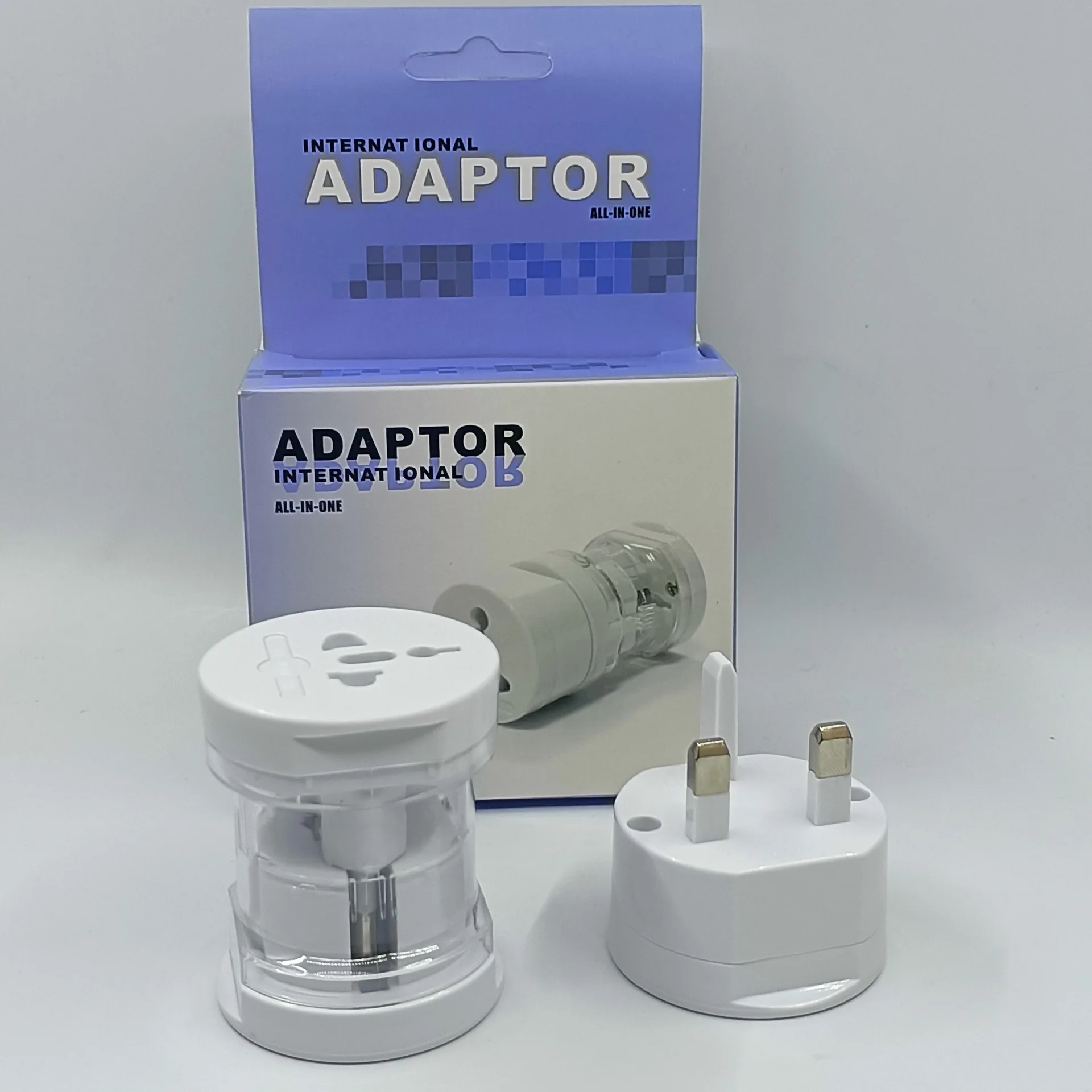 All in One Universal International Power Plug Adapter Can be assemble World Travel AC Power Charger Adapter AU US UK EU Converte