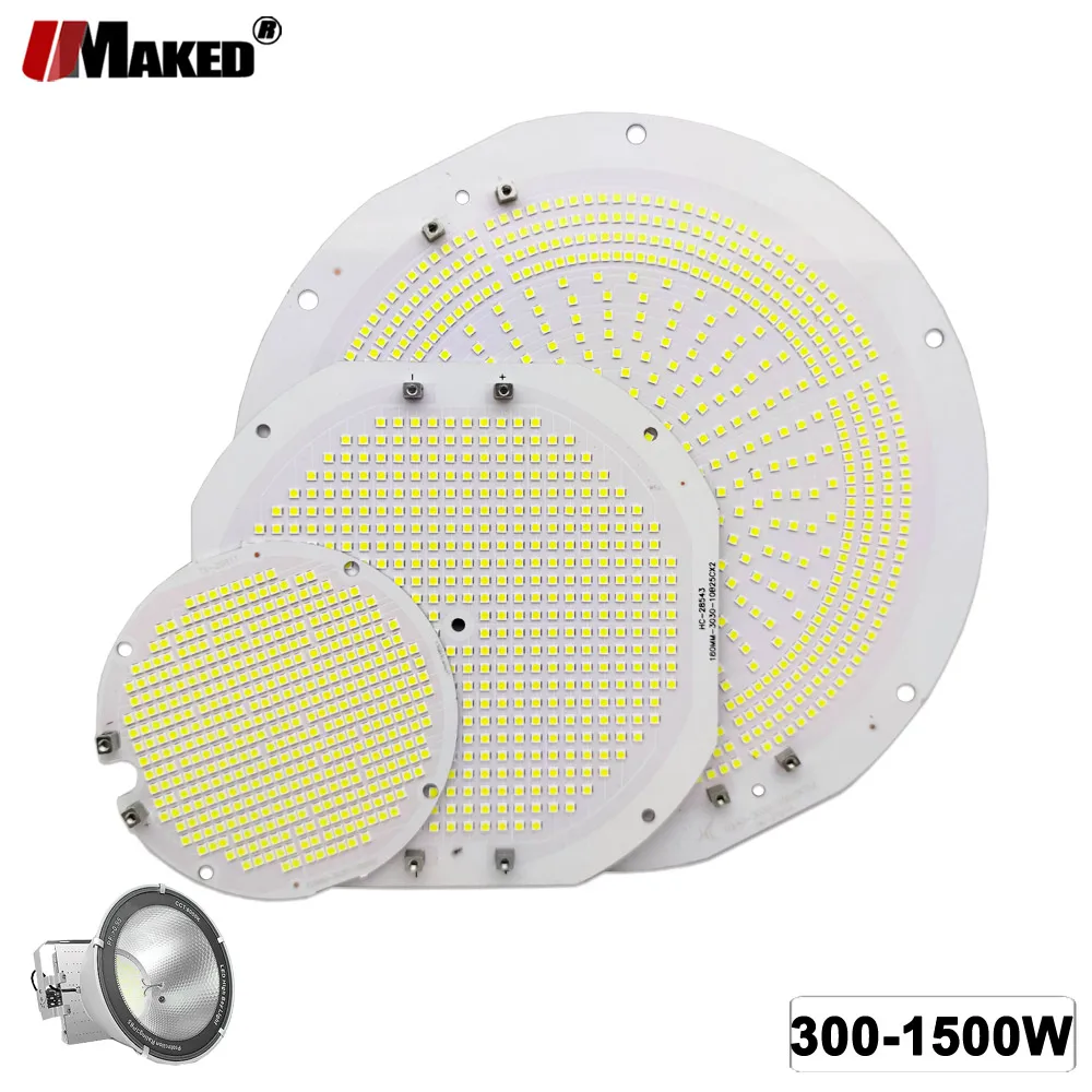 

LED Floodlight 300W 400W 600W 800W 1000W Construction Tower Crane Lamp PCB DC70-85V 25Serie Outdoor High Bay Light Replace Plate