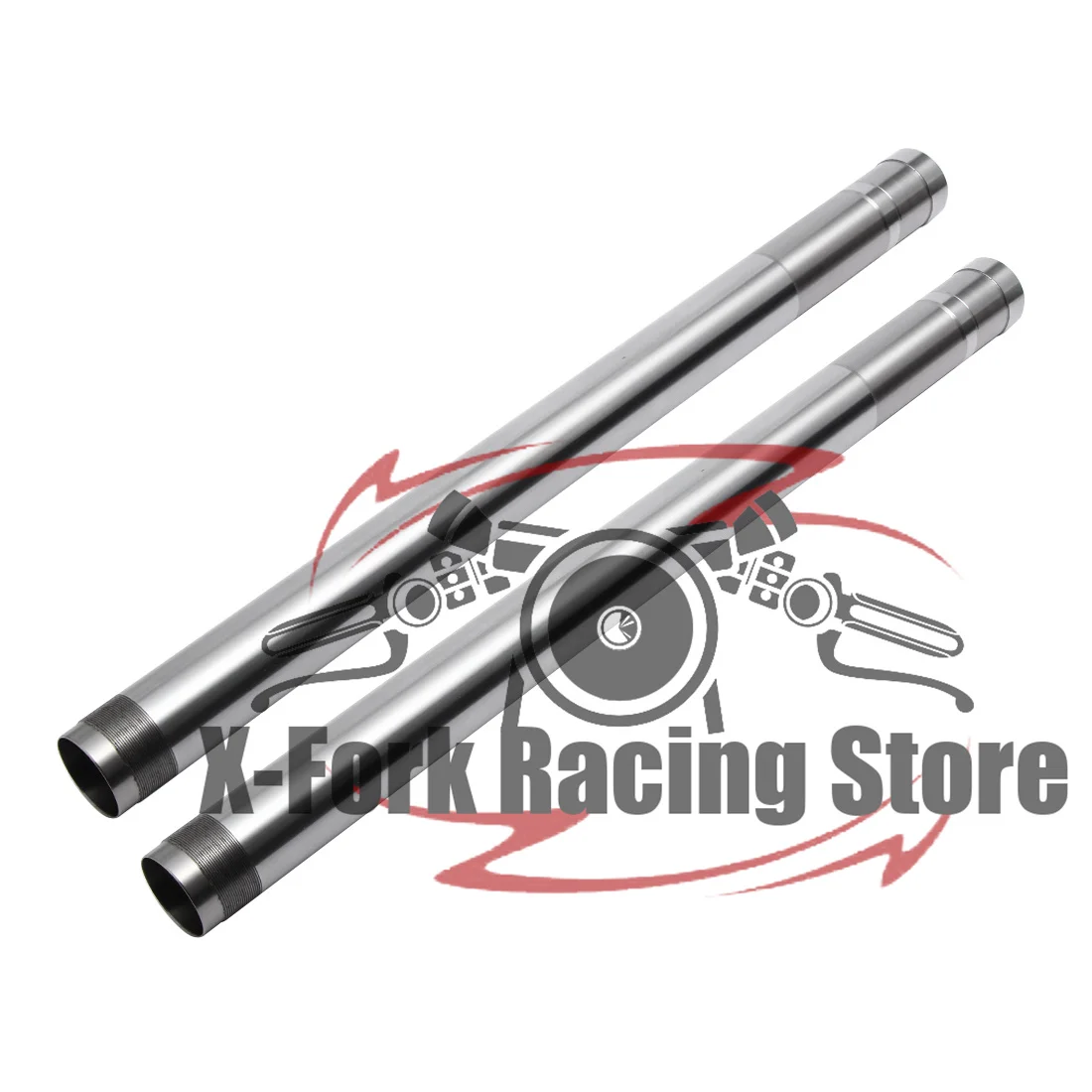 

Front Fork Inner Tubes Pipes For HONDA VFR1200X Crosstourer SC70 SC76 2012-2018 43x605mm 51425-MGH-641 Fork Suspension Leg Bars
