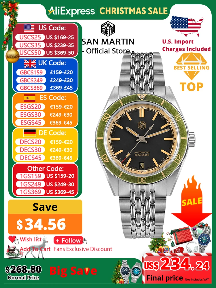 San Martin 39.5Mm M… - image