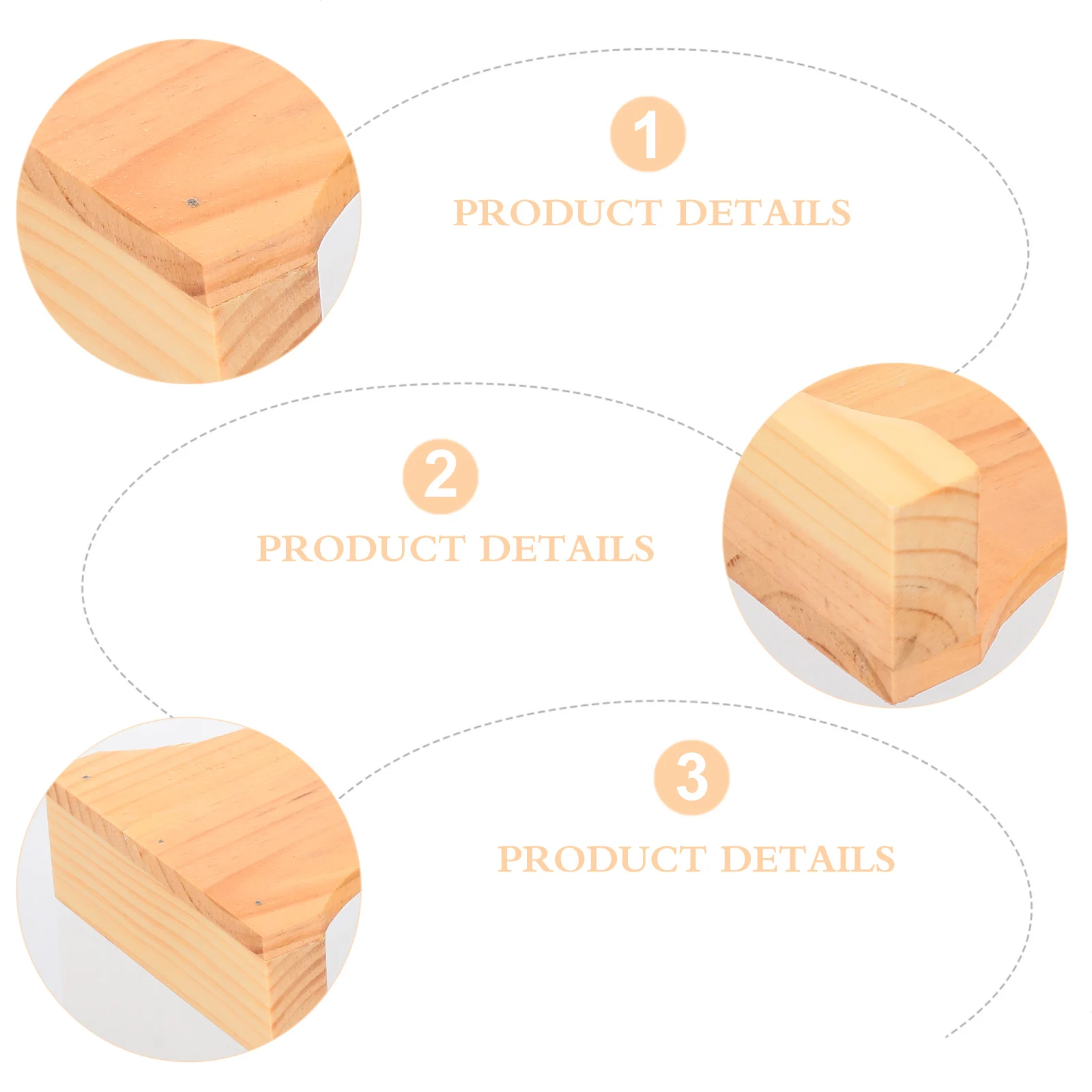 

1pc Bamboo Coaster Holder Cup Mat Sturdy Storage Organizer Kitchen Gadget Tea Coffee Mat Wooden Coaster Rack Lightweight Space
