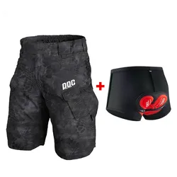 LairschDan POC Bicycle Breathable Shorts Men's Enduro MTB Road Downhill Pants Bike Polyester Waterproof Cycling Tactical Short