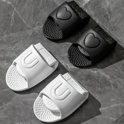 Lightweight Foldable Travel Slippers Women Soft Sole Eva Non Slip Bathroom Slides Woman 2025 Summer Unisex Travel Hotel Slippers