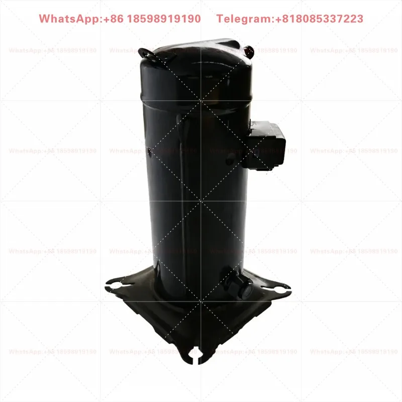 3HP Scroll Refrigeration Compressor 380-420V 3 Phase Metal Structure 49.5 Displacement Mineral Oil Design