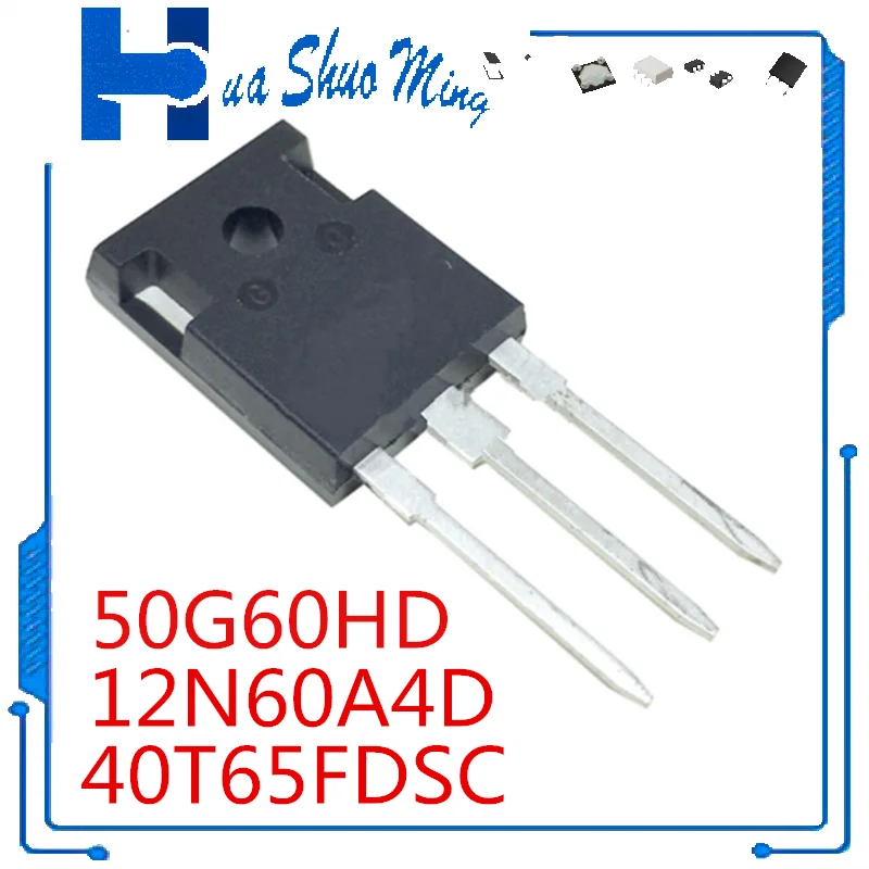 5Pcs/Lot 40T65FDSC 12N60A4D HGTG12N60A4D 50G60HD FGW50N60HD TO-247