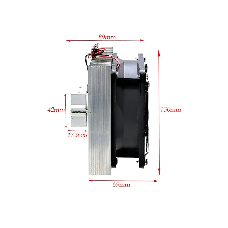 New XD221 Thermoelectric Cooling Module Semiconductor Refrigeration Plate Replacement Parts for Car Mini Fridge