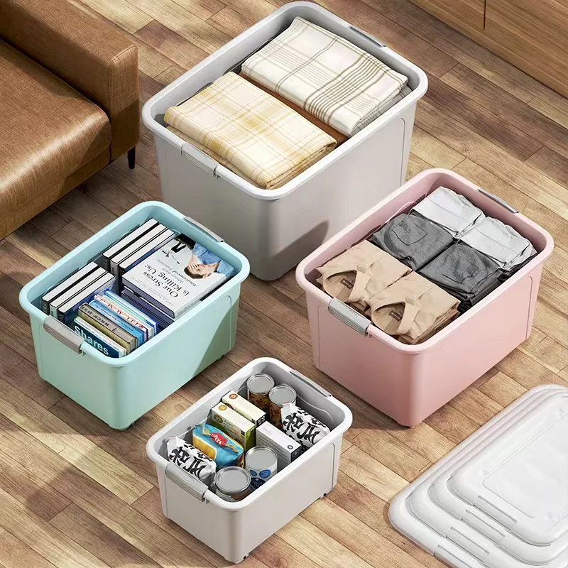 Trumpet Wholesale Extra-Large Plastic Storage Box with Super Capacity for Ultimate Organization