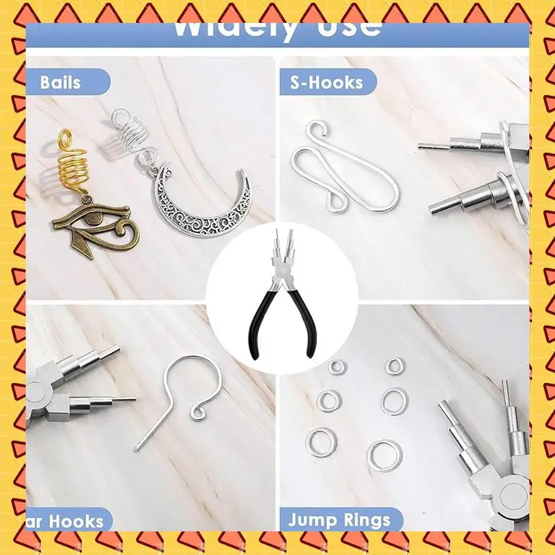 

A008 Jewelry Coiling Board And Plier Wire Coiling And Wrapping Tool Jewelry Making Supplies Jewelry Wire Jig
