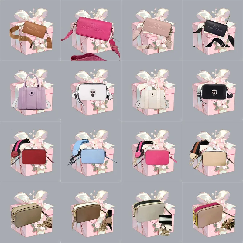 

GJ Personalized Buckle Camera Bag with New Contrasting Color Splicing Small Square Bag, Single Shoulder Crossbody Women's Bag