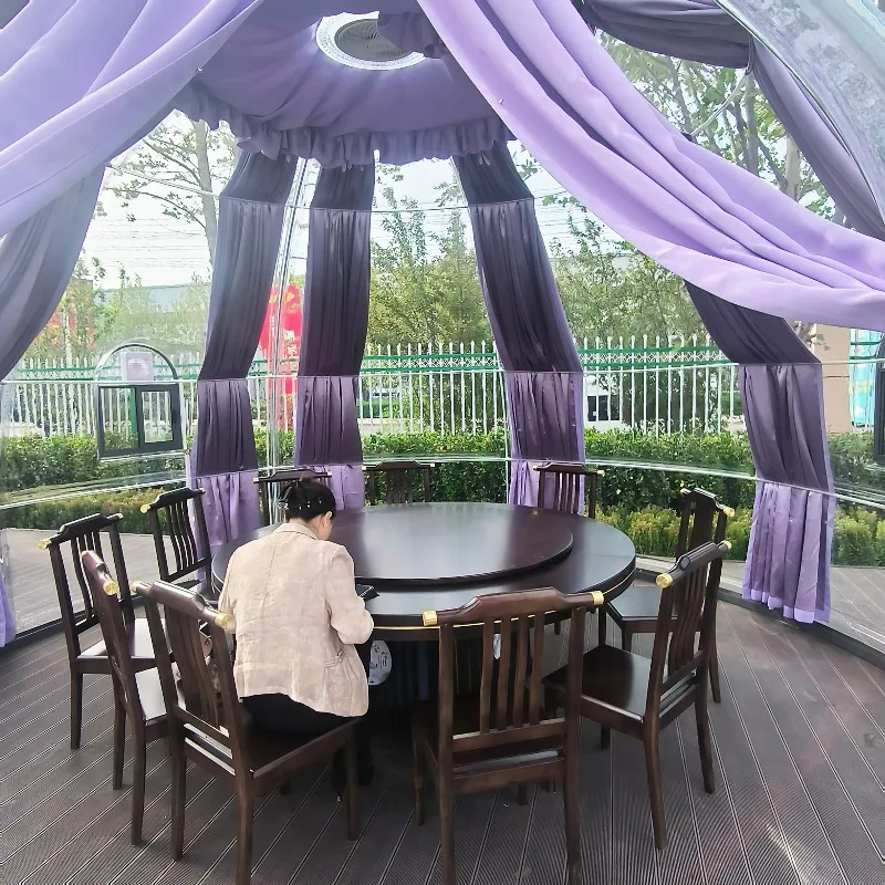 Factory Price Bubble Room Weather Resistant Prefab Transparent Starry Sky Room Igloo Bubble Tent Extreme Outdoors Bubble House