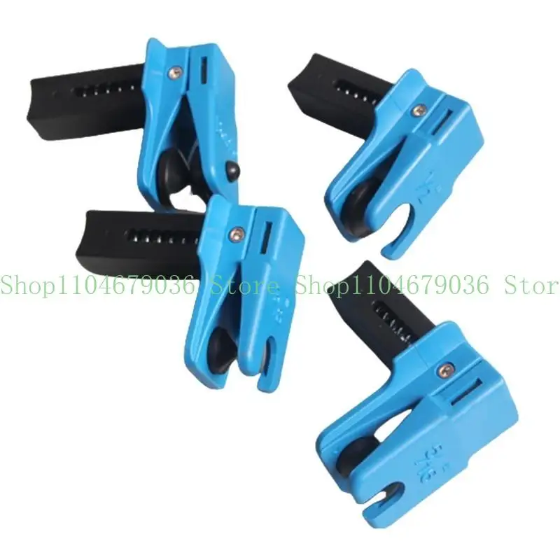 652F Auto Steel Line Clamp Fluid Stopper Set 1/2'' 3/8'' 5/16'' Spring Load Fluid Stopper Clamp for Oil Hose