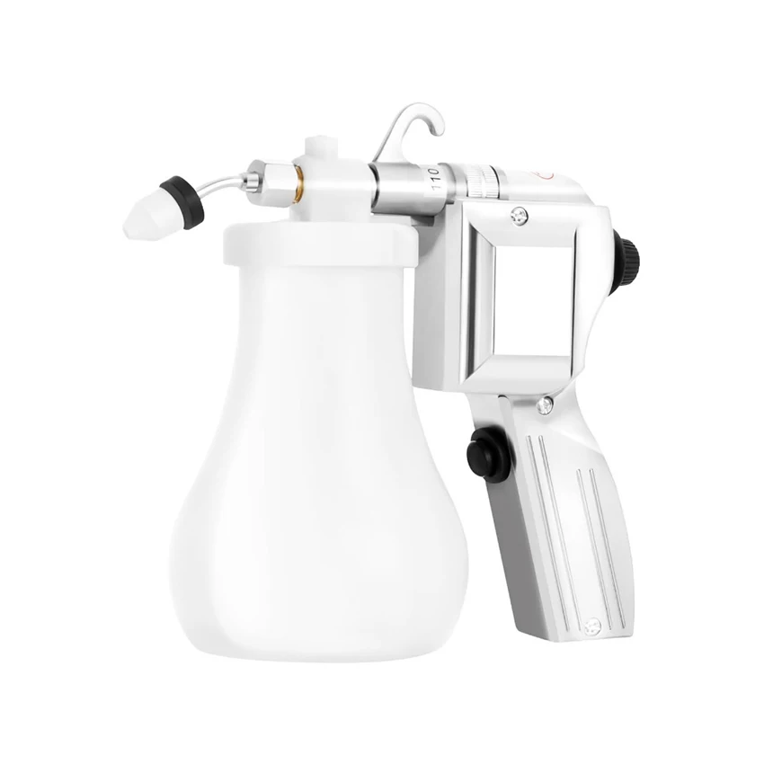 High Pressure Electric Spray Gun Water Spray Gun Portable Efficient Decontamination Cleaning Spray Gun 220V/110V 50W 1.2L