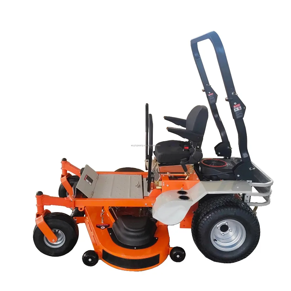 Grass Cutter Zero Turn Lawn  Heavy Duty Ride-on Mower Fabric Deck Gas Power Adjustment Industrial Cordless Zero-turn lawn mower