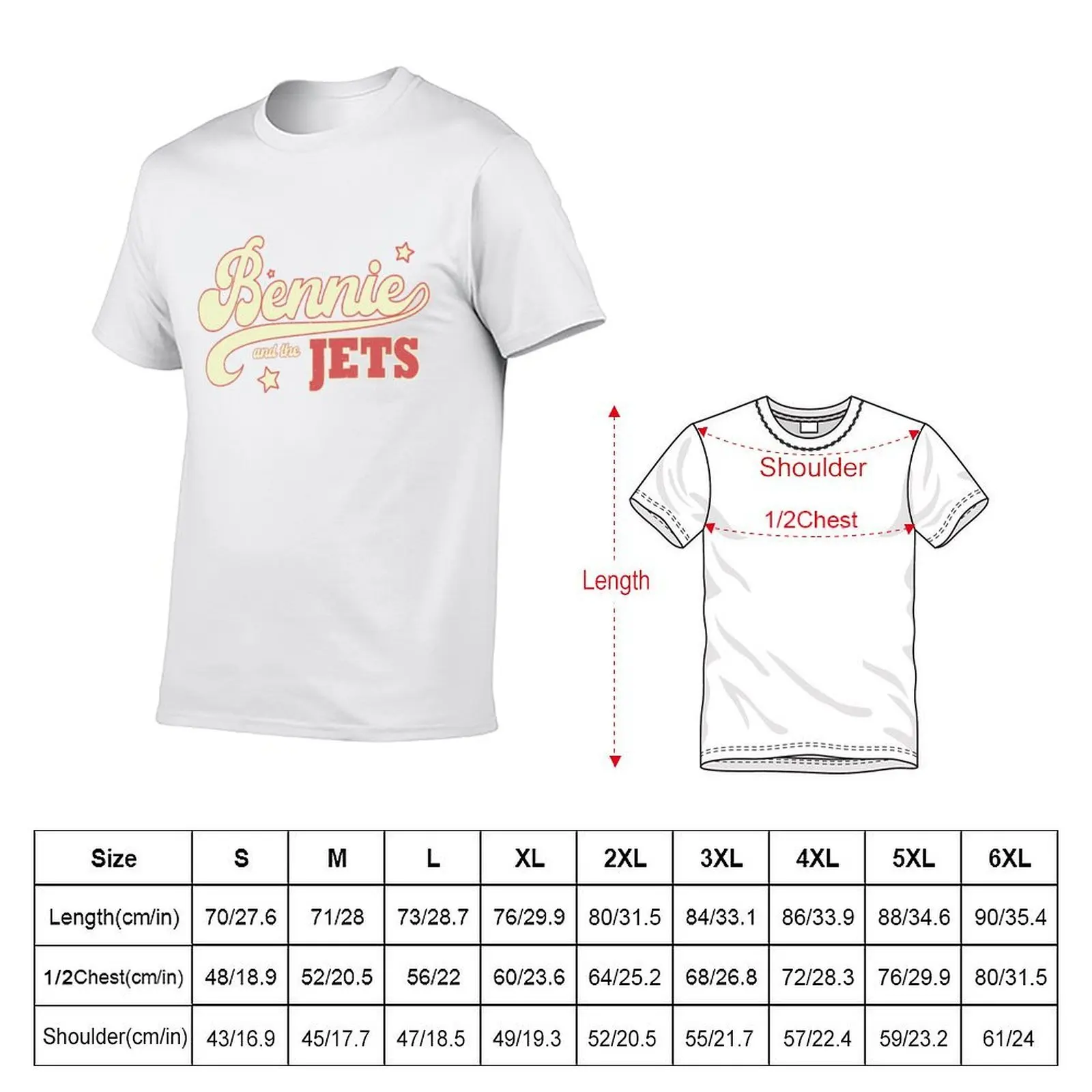Bennie And The Jets T-Shirt t shirts for man slim fit graphic t shirts for man T-Shirt
