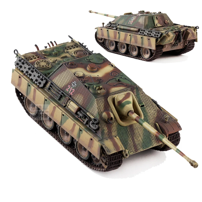 

63211 1/72 Scale Sd.Kfz.173 Cheetah Tank Destroyer G1 Tracked Tank Model Static Display Collectible Toy Gift Souvenir Decoration