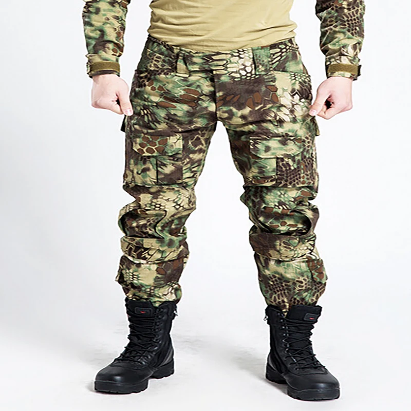 Men's Tactical Pants Military Cargo Special Forces Outdoor Working Trousers Army Hunter SWAT Combat Trousers Long Pants